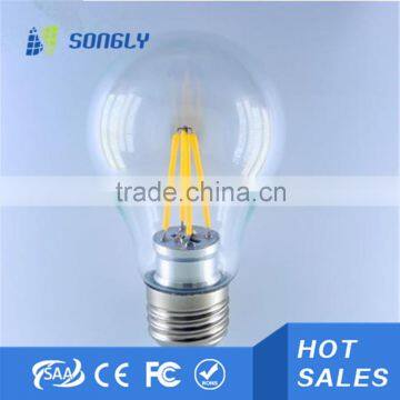 Dimmable E27 base 4w G80 LED filament bulb b22