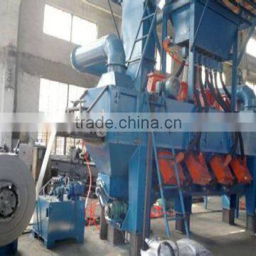 2016 Newest display steel belt shot blasting machine