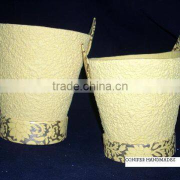 Handmade Paper Bins for Home Stores, Art and Crafts