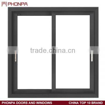 Aluminium vertical sliding window, sliding glass reception window, office sliding glass window