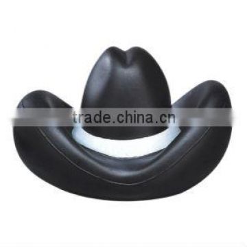 Promotional PU Anti Stress cowboy hat PU anti-stress cowboy hat PU stress cowboy hat