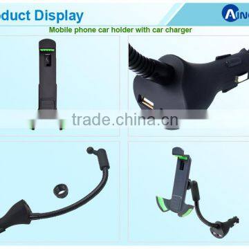 360 Degree Rotatable Universal Car Holder With Wireless Charger photo-5