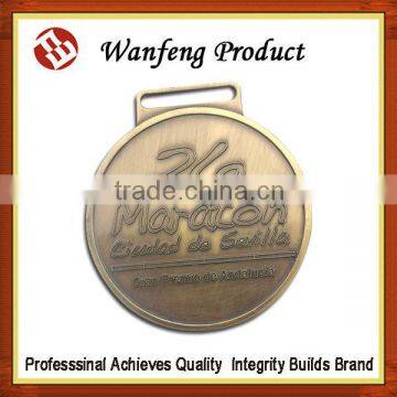 2015 Custom medals no minimum order casting metal medal