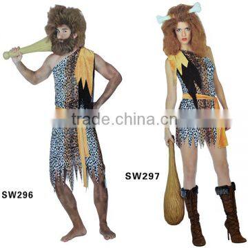 Factory hot sale Adult Caveman Costume