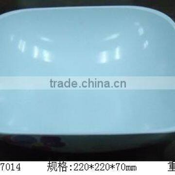 Melamine nice design printing melamine flat bowl