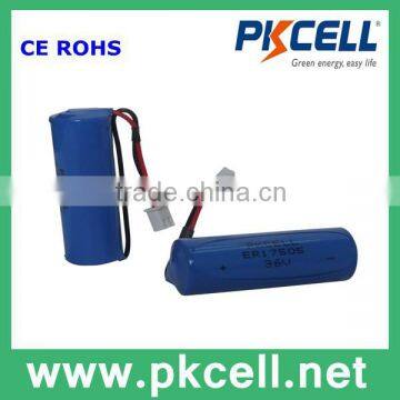 Li-SOCl2 3.6V ER17505 3600mAh Battery A