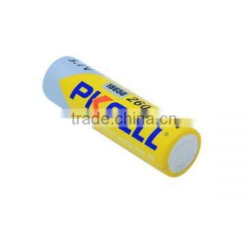 ICR lithium ion rechargeable battery 18650