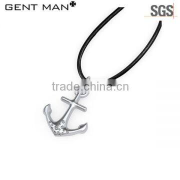 Wholesale Feather Charms Stainless Steel Charms Gold Anchor Pendants photo-5