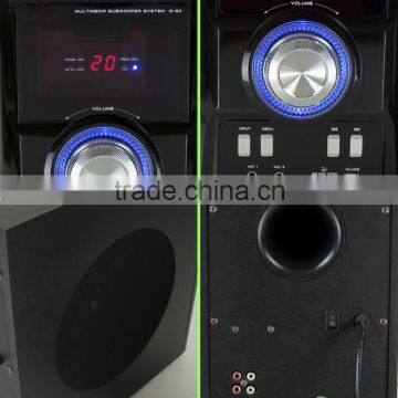2015Popular 2.1 Multimedia Speaker With Usb/sd/fm/remote Control photo-2