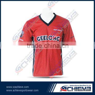 High quality latest sublimation new design cricket jerseys