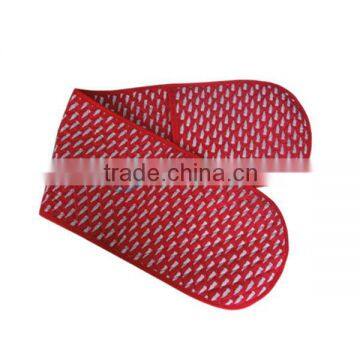 China Top Cap and Hat Factory, Nlew Style Heat-resistanted Glove 100% Cotton Oven Mitts
