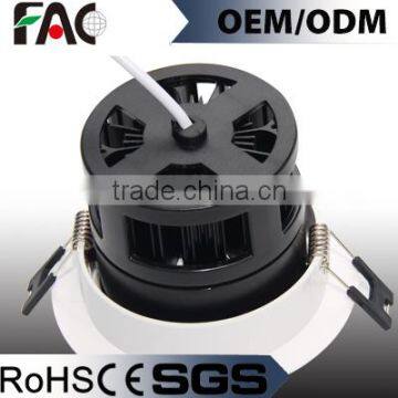 Some Parts Use Natural Resistance High-temperature Plastic Material 3w Led Downlight Recessed photo-4