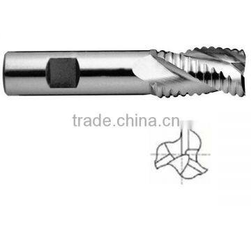 HSSCo8 Multi Flute Center Cut Rouging-Coarse End Mill -- CNC Cutter