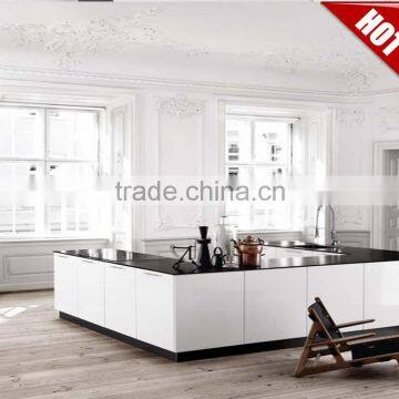 Modern White High Gloss Lacquer Modular Kitchen Cabinet Color Combinations China High-end