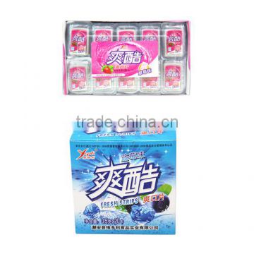 Fresh fruity candy fresh strips breath mint strips VC-F025