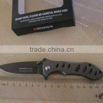 Combat free sample pocket knife for self-defence