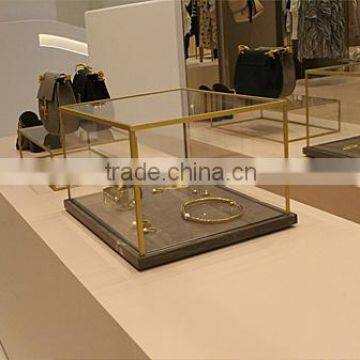 jewellery display cabinet for mall glass showcase