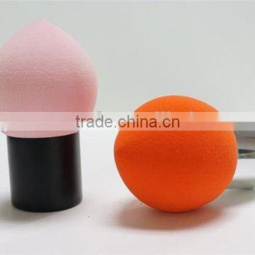 Wholesale Makeup Sponge Kabuki Brush Large Sponge Brush with Metal Handle