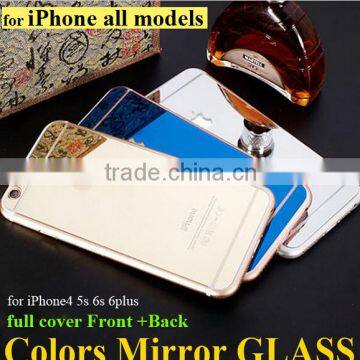 color tempered glass screen protector for iphone 5 mirror screen protector for iphone