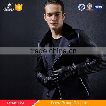 China Cashmere Wool Coat Man Leather Jacket Winter Wool Fabric for Coats photo-2