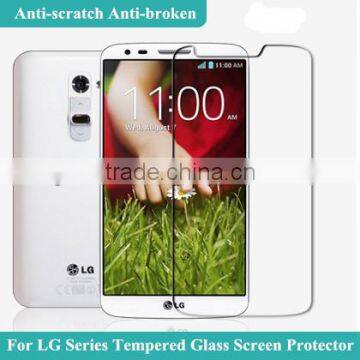 Japan Asahi Glass Round Edge Hard Coating Mobile Phone Screen Protection For Lg g2