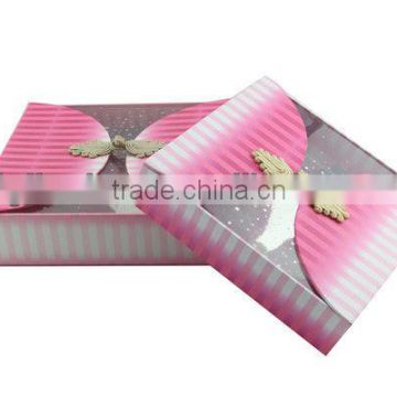 Christmas stiff cardboard shipping box