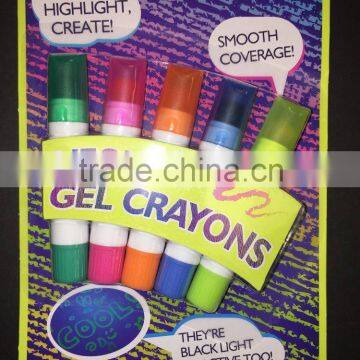 2015 high quality lipstick solid gel highlighter crayon pen OEM Design