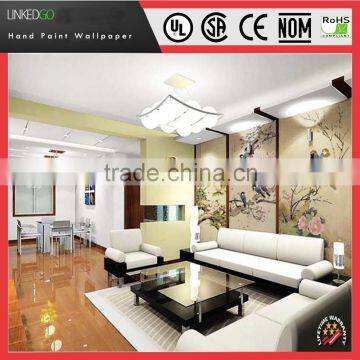 Interior decorative material beauty wallpaper suitable for restaurant/hotels wall