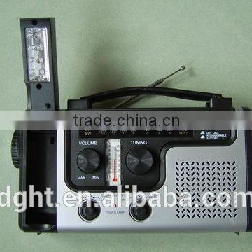 Hot selling Mobile Solar charging LED solar charge radio