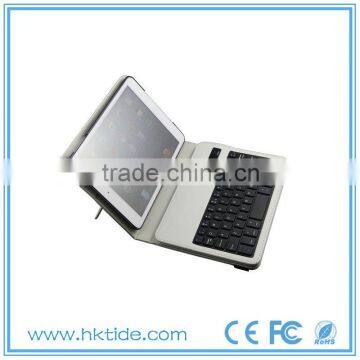 2013 Hot Selling swivel bluetooth keyboard case for ipad