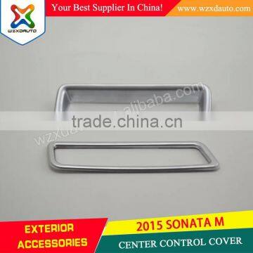 2015 SONATA M CENTER CONTROL COVER ABS CHROME CAR ACCESSORIES