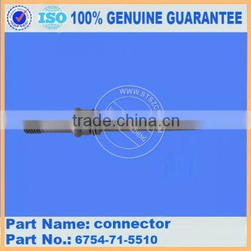 PC200-8 excavator engine fuel filter piping connector ass'y 6754-71-5510
