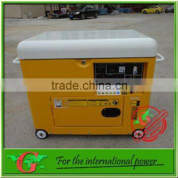 5 kw Air-cooled diesel silence generator set diesel generator set accessories supply