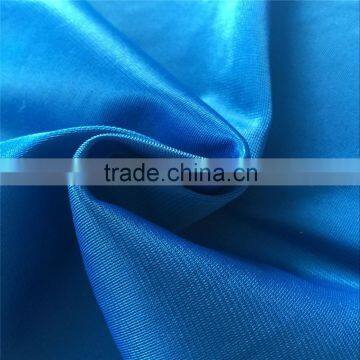 100%polyester garments pocket fabric tricot brushed mercerized fabric