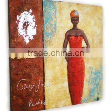 Handmade canvas oil painting