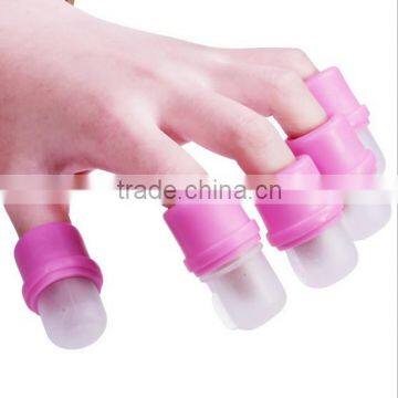 10pcs Plastic Nail Soaker /gel Polish Remove Clip / Wearable Nail Soaker Cap photo-2
