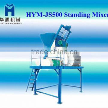HYM-JS500 used concrete mixer for automatic concrete block making machine