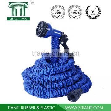 magic flexible stretch hose , 50 ft expanding flexible garden water hose with spray nozzle