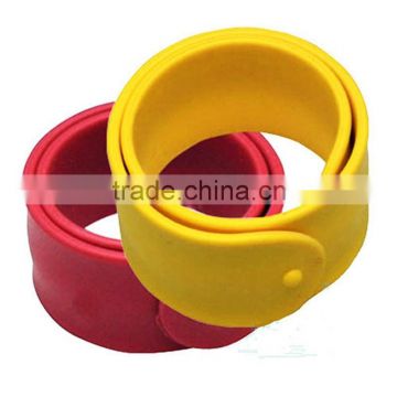 Custom Promotional Slap Bracelets, Cheap Price Silicone Slap Bracelets Bulk wholesale