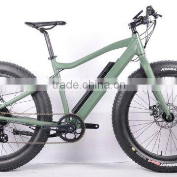 48v500w fat tire snow electric mountain bike