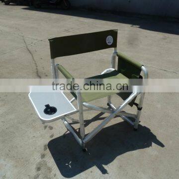 fishing folding chair with pocket bag and cup holder