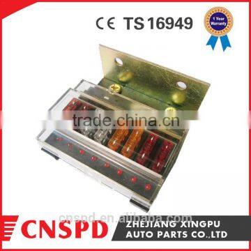 8-WAY truck fuse box with steel bracket ,balde fuse holder