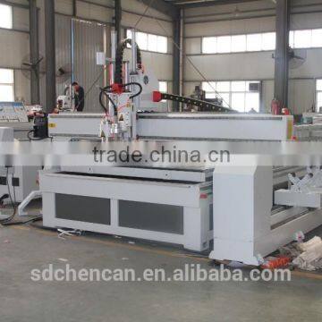 Plasma Cutting Machine with water-cooling spindle do wood work and rotary device do metal tube cut