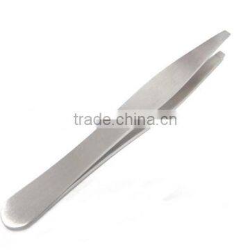 Vash shape Stainless steel slanted tweezer