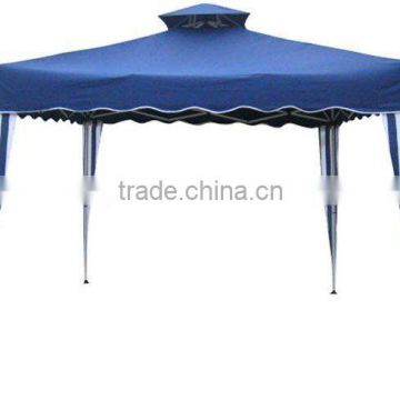 Double top folding aluminum gazebo