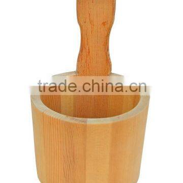 2015 year china suppliers sale FSC&ISO9001&SA8000 wooden sauna bucket for wholesale