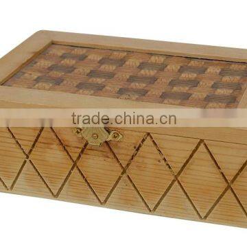 2015 year china suppliers FSC&ISO9001 OEM fancy wooden jewellery box for cheap price