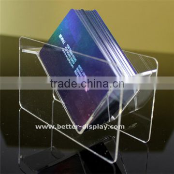 wholesale acrylic business card holder with logo