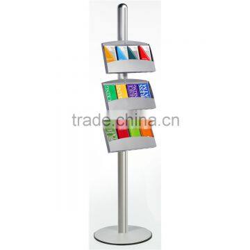 Aluminium leaflet display and literature display (BD-G002)