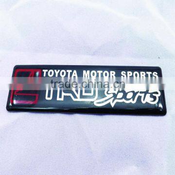 Professional Factory Custom-made Crystal Drop of Plastic Nameplate
